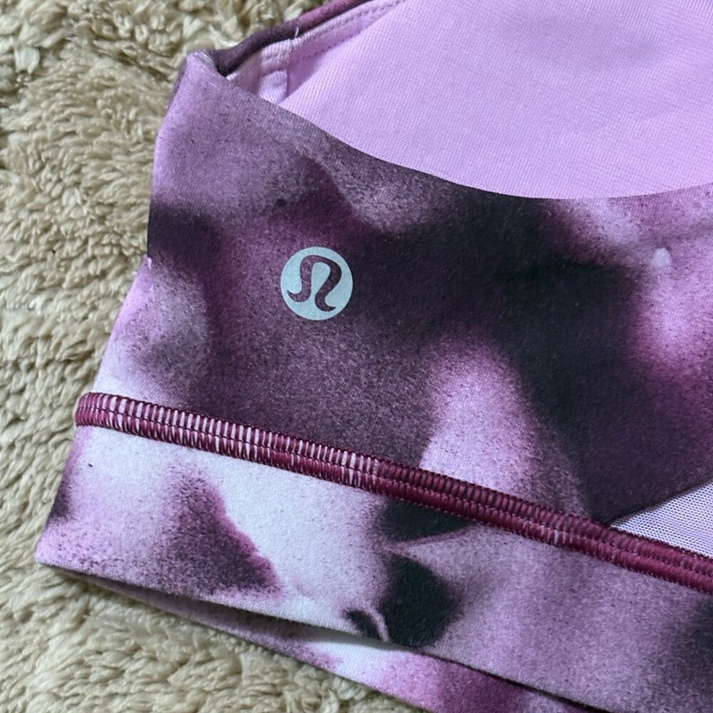 Lot of 2 Lululemon Meant To Move 7/8 Tight 25" Leggings & Invigorate Yoga Bra 4 - Picture 6 of 15